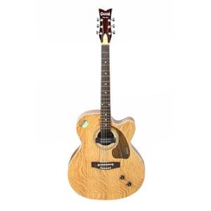 Givson Venus 2009 Tiger Wood Cutaway Semi-Acoustic Guitar with Pick Up